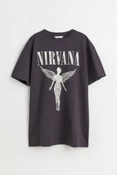 Nirvana T Shirt 005 Easy 30 day return policy Nirvana T Shirt, Nirvana Shirt, Selling Clothes, Dream Clothes, Nirvana, Oversized Tshirt, Long Sleeve Sweatshirts, Aesthetic Clothes, Tank Shirt