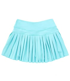 From GB Girls&#x2C; this skirt features:SolidMid-risePull-on stylingMini lengthBuilt-in shortsPleated detailingRounded hemlineAthleisure silhouettepolyester/spandexMachine wash/tumble dryImported. Pleated Skirt Shirt, Preppy Clothes For School, Lulu Skirt Outfit Ideas, Cheap Preppy Stuff, Preppy Stuff To Buy, Preppy Bottoms, Cute Preppy Clothes, Preppy Skirt Outfits, Cheap Preppy Clothes