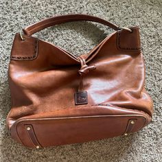 Dooney & Bourke Florentine Leather Toggle Sac Natural Tan Large Bag Natural Tan, Dooney & Bourke Bags, Large Bag, Dooney Bourke, Bags Handbags, Shoulder Bags, Shoe Accessories, Bag Lady, Women Accessories