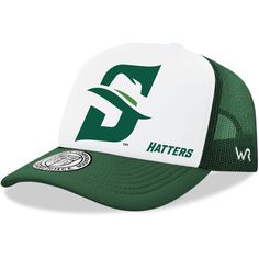 Stetson University Hatters Jumbo Foam Trucker Hats University Merch, Stetson University, Winter Apparel, Branded Caps, Tactical Bag, College Logo, Warm Winter Hats, Mens Beanie, Tactical Vest