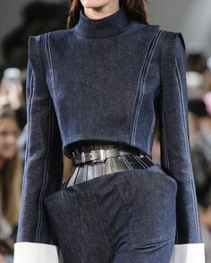 Futuristic Fashion, Thierry Mugler, Mode Inspiration, Fashion Week Spring, Nars, Denim Fashion, Paris Fashion