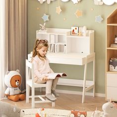 Our 2-piece kids desk and chair set is dedicated to creating an effective learning place for children to read, write, draw, and craft, and is the perfect learning companion for children. Kids Art Table, Kids Study Desk, Bedroom Boy, Daybed With Drawers, Childrens Desk, Kids Playroom Furniture, Wood Table Legs, Kids Desk, 110 Pounds