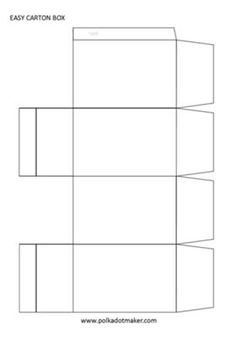 an empty carton box is shown in this image