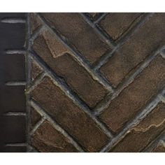 Herringbone Majestic Brick Refractory Panels for Fortress See-Through Gas Fireplace Herringbone Brick, Refractory Brick, Indoor Outdoor Fireplaces, Direct Vent Gas Fireplace, Masonry Fireplace, Brick Paneling, Brick Design, Brick Fireplace, Wood Burning Stove