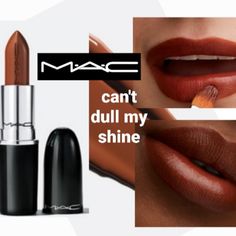 Mac Lustreglass Lipstick / Limited Edition Color: Can't Dull My Shine Size: .10 Oz New In Box 100% Authentic Currently 10 Available - Price Is For Each. Budget Makeup, Mac Makeup, Makeup Lipstick, Mac Cosmetics, Makeup Cosmetics, Womens Makeup, Makeup Inspiration, Mac, Makeup Looks