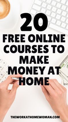 Free Online Courses to Launch Your Work-at-Home Career: Free Data Entry Course, Data Entry Courses, Free Online Courses With Certificate, Free College Courses Online, Online Courses Free, Free College Courses, Free Learning Websites, Free Online Education, Free Online Learning