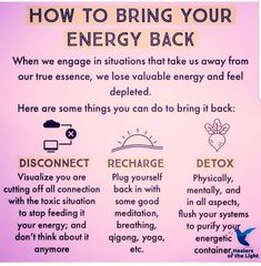 How To Recharge Your Energy, How To Get Your Energy Back, Protect Energy, Chakra Healing Meditation, Chakra Health, Healing Journaling, Healing Affirmations, Energy Healing Reiki