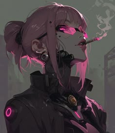 Cyberpunk Edgerunners Oc, Cyberpunk Style Character Art, Cyberpunk Outfit Aesthetic, Cyberpunk Character Design, Tattoo Thoughts, Cyberpunk Female, Cyborgs Art, Cyberpunk Edgerunners, Alien Character