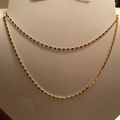 18k Gold Filled Chainlink Necklace Measures Approximately 30" Chain Link, Womens Jewelry Necklace, Gold Filled, 18k Gold, Jewelry Necklaces, Necklaces, Women Jewelry, Gold, Women Shopping