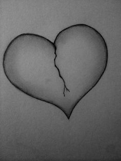 Heart Pencil Drawing, Realistic Heart Tattoo, Sketches Of Love, Tattoo Heart, Heart Tattoo Designs, Drawing Hair