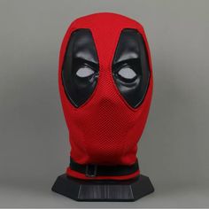 Mask Is Brand New In Bag, Never Worn. Adult One Size Fits All. Red Themed Costumes For Cosplay Events, Red Themed Cosplay Costumes, Novelty Red Mask Costume Accessory, Red Themed Event Costume, Red Novelty Mask Costume Accessory, Novelty Red Costume Mask, Red Superhero Costume For Themed Events, Red Themed Cosplay Masks And Prosthetics, Novelty Red Costume Accessories For Cosplay Events