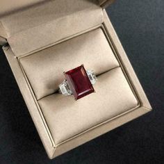 Ruby Engagement Rings Vintage, Edward Bess, Jewelry Real, Three Stone Engagement Ring, Clive Christian, Paloma Picasso, Stone Engagement Ring, Gem Ring, Viktor & Rolf