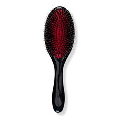 D81M Black Style & Shine Medium Hairbrush -  Denman's D81M Black Style & Shine Medium Hairbrush with boar bristles.    Benefits     Adds gloss and shine to the hair Gently detangles and smoothes     Features     Synthetic and natural boar bristles Air cushioned pad Light-weight balanced handle   - D81M Black Style & Shine Medium Hairbrush Denman Brush, Black Red Hair, Summer Beauty, Beauty Room, Black Style, Ulta Beauty, Powder Brush, Hair Brush, Hair Tools