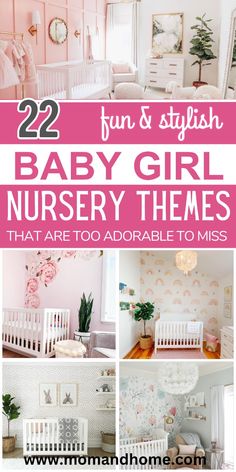 baby girl nursery themes that are adorable to miss