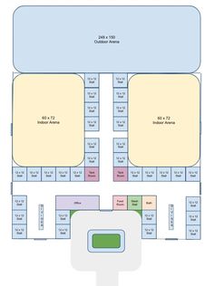 the floor plan for an auditorium