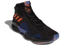 adidas Pro Bounce 2018 Sneakers 'Black Royal Blue Orange' FW5744 Bestie Outfits, White Camo, Black Gums, Comfortable Sneakers, Shoe Obsession, Blue Accents, Sporty Look, Adidas Online, Designer Sneakers