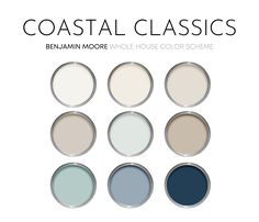 the color scheme for coastal classics