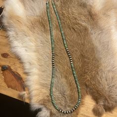 20” Green Beads Ans Navajo Pearl Necklace Extremely Rare Find. Will Not Find This Exact Piece Anywhere. I’ve Looked All Over The Market For 5 Years I Just Found This Piece At A Navajo Store In Colorado!! $350 Originally $450 New Perfect Condition Rare Piece! Just Want Someone Else To Enjoy It. Turquoise Navajo Natieve Jewelry Necklace Silver Sterling Authentic Genuine Navajo Pearls Beads 4mm 5mm 6mm 20” Extender Southwestern Green Turquoise Necklace With Large Pendant, Southwestern Green Turquoise Necklace, Navajo Pearls Necklace Layering, Layered Navajo Pearls, Navajo Turqoise Necklace, Navajo Pearls, Silver Jewelry Necklace, Navajo Jewelry, Green Beads