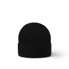 LOUIS VUITTON® - Lv Dual Beanie - Black Modern Black Winter Hat, Black Louis Vuitton, Weather Outfits, Beanie Black, Louis Vuitton Official, Cold Weather Outfits, Men's Collection, Signature Style, Cold Weather