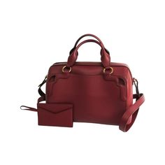 Br : Cartier Model: Marcello Color: Burgundy Material: Pony-Style Calfskin Inclusions: Shoulder Strap Pouch Dimensions: Height : 19 Cm X Width : 26 Cm X Depth : 13 Cm H Le Length : 29 Cm Strap Length : 110 Cm Serial Number: Bj S G Country Of Origin: Italy Condition: Ab - Good Condition.The Cartier Marcello Mini Is A Stylish Boston Bag H Bag Designed For Women Crafted From Luxurious Calfskin Leather In A Rich Bordeaux Hue Complemented By Matte Gold Hardware. Featuring A Convenient Zipper Closure Red Leather-lined Satchel For Formal Occasions, Red Leather Lined Satchel For Formal Occasions, Modern Red Satchel For Formal Occasions, Luxury Burgundy Satchel For Formal Occasions, Designer Burgundy Satchel For Evening, Red Calf Leather Office Bag, Red Formal Satchel With Removable Pouch, Formal Red Satchel With Removable Pouch, Elegant Red Calf Leather Shoulder Bag