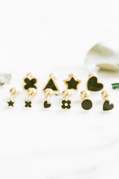 About Gold The most popular alloy of gold is 14K gold, which is 58.5% pure gold and 41.5% other metals like silver and copper. price is for 1qty( one piece), YOU WILL RECEIVE A SINGLE PIECE (NOT A PAIR , NOT TWO PIECES) 1. Star Type- S, L Material: 14K Real Gold, Whitegold Plated 14K Gold, 14K Real Rosegold Pendant Size(Motif Size): S- 2.7mm x 2.7mm L- 5.5mm x 5.5mm Pin Size Length: 4mm, 6mm, 8mm Pin Thickness: 0.7mm Color : 14K Gold, 14K WhiteGold, 14K Rosegold --------------------------------- Gold Heart Jewelry With Internally Threaded Details, Gold Heart-shaped Piercings As Gift, Hypoallergenic Gold Piercing As A Gift, Gold Hypoallergenic Metal Piercings, Hypoallergenic Gold Metal Piercings, Inner Conch, Piercing For Women, Heart Type, Barbell Piercing