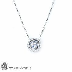 Give the love of your life this stunning Diamond necklace, with a single halo of pave diamonds, set on 14 karats white gold. [MATERIALS] Stone: Diamond (1) Carat : 0.48 Clarity: SI1 Color: H Cut: Round Setting: Prong Measurement of the stone: 4.50 mm Stones: Diamonds (23) Carat : 0.16 Clarity: SI1 Color: J Cut: Round Setting: Pave Metal: 2.0 grams of 14kt White Gold [ORDERS] All items that are made to order takes about 7-12 days to create and to ship. [ADDITIONAL REQUESTS] If you would like to s White Diamond Necklace With Halo Setting In Sterling Silver, White Diamond Halo Necklace In Sterling Silver, White Sterling Silver Diamond Necklace With Halo Setting, White Gold Cubic Zirconia Diamond Necklace With Halo, Dazzling Silver Diamond Necklace With Halo, Anniversary Cubic Zirconia Halo Necklace, Silver Diamond Necklace With Halo, Dazzling Silver Diamond Halo Necklace, White Gold Cubic Zirconia Halo Diamond Necklace