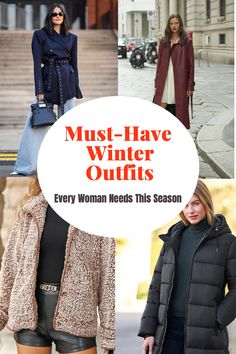 Must-Have Winter Outfits Every Woman Needs This Season