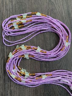 These beads are strung on strong cotton thread(TIE ON). Length 45"-52". They are self adjustable, meaning if the beads are bigger than you, you can take the excess beads off to fit you perfectly. ★ The listed prices are for one strand each. For multiple strands you'll have to indicate from the quantity section in your cart. Uses of Waist beads ★ Cultural and Spiritual Reasons ★Waist beads as ornaments as well as for symbolic adornment, ★ which serves as a sign of wealth, femininity or aristocrac Waist Beads Ideas, Waste Beads, Body Jewelry Diy, Waist Beads African, Belly Beads, Dope Jewelry Accessories, Waist Jewelry, Crystal Bead Jewelry, Belly Jewelry