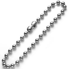 Punk Cool Stainless Steel Ball Chain Necklace, a versatile and edgy piece of jewelry designed for both women and men. This unique choker combines a punk aesthetic with the timeless appeal of stainless steel, offering a bold and cool accessory for those who want to make a statement. Metals Type: Stainless Steel Necklace Type: Chains Necklaces Material: Metal Style: Punk Chain Type: Link Chain *Note Delivery Time: Due to the current global crisis (COVID-19), shipping time may be delayed. Punk Aesthetic, Hot Jewelry, Ball Chain Necklace, Metal Ball, Chains Necklaces, Jewelry Choker, Christmas Gifts For Women, Beaded Choker, Round Pendant