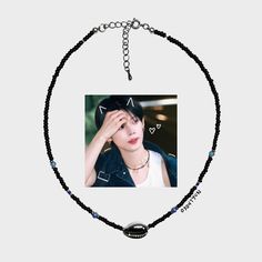 Inspired by the necklace worn by TXT member Yeonjun * 3mm czech glass seed beads * 4mm czech glass seed beads * 11/0 japanese miyuki delica seed beads * 3mm stainless steel spacer beads * platinum electroplated cowrie shell * 304 stainless steel extender chain and clasp * lead and nickel free ✨made to order Cowrie Shell Necklace, Geode Necklace, Diy Bracelet Designs, Black Bead Necklace, Necklace White, Shell Necklace, Cowrie Shell, Black Necklace, Seed Bead Necklace