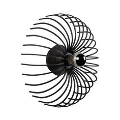 an image of a black fan on a white background