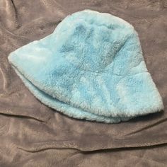 Brand New And Never Worn! Fur Bucket, Faux Fur Bucket Hat, Fur Bucket Hat, Baby Accessories, Baby Blue, Fashion Nova, Clothing Accessories, Bucket Hat, Faux Fur