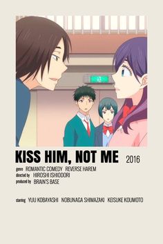 the poster for kiss him not me