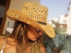 "Hats for women, bohemian hats, boho hats, cowgirl hats, straw cowboy hat, stetson hats, cowboy hats, straw hat, sun hat, buy online cowboy hats for women, sun hats, beach hats, custom hats & personalized hats for women. Jewelry & fashion accessories, original designs by kekugi. Best gift ideas !! This Stylish cowboy hat is accented with a black lace cord This hat is soft yet supple, making it light to wear yet durable to last for years. These womens hats are perfect for any summer activ Bohemian Fitted Hat Bands For Summer, Fitted Bohemian Hat Bands For Summer, Bohemian Summer Fitted Hat Bands, Fitted Straw Sun Hat With Country Style, Beige Straw Hat For Western-themed Summer Events, Fitted Straw Hat For Country Events, Country Style Fitted Sun Hat For Vacation, Country Style Straw Sun Hat, Rustic Hat Bands With Curved Brim