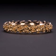 This beautiful and unique botanical stacking band features roses intricately rendered in 14k rose gold. Inspired by the boundless and surprising beauty of the natural world, these romantic beauties are gorgeous on their own or in a stack! The blushing warm of the rose gold is a pretty and apropos tribute to the flowers Botanical Engagement Ring, Rose Wedding Band, Rose Wedding Rings, Rose Gold Flower Ring, Floral Wedding Ring, Botanical Ring, Floral Wedding Bands, Pave Wedding Bands, Beautiful Wedding Bands