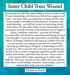 the inner child trust wound poem