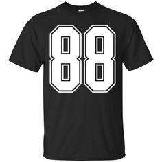 #88 White Outline Number 88 Sports Fan Jersey Style T-Shirt available in T-shirt, hoodie, tank top, longsleeve, multi color and size S M L XL XXL 3XL 4XL 5XL. Shipping from the US. Easy 30 day return policy - Shop now! 6.1-ounce, 100% cotton .Double-needle neck, sleeves and hem; Roomy Unisex Fit. Ash is 99% cotton, 1% poly; Sport Grey is 90% cotton, 10% poly; Dark Heather is 50% cotton, 50% polyester .Decoration type: Digital Print. Made by Gildan Cheap Number Print Fan Apparel T-shirt, Jersey Style, Style T Shirt, Sports Fan, Dream Clothes, Mens Tank Tops, Kids Hoodie, Clothing Store, Pullover Hoodie