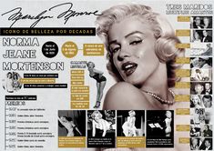 an advertisement for marilyn monroe's concert