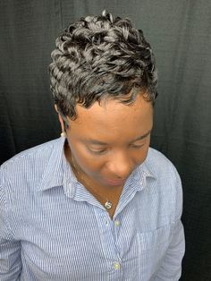 Hair Cuts For Black Women, Super Short Pixie, Ebony Hair