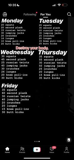 an iphone screen showing the daily schedule for friday, march and friday on black background