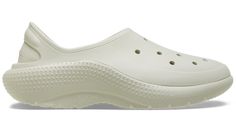 Perfect for active lifestyles, our new Classic Sneaker offers Crocs comfort with enhanced function and versatility. Loaded with all the benefits of the Classic Clog, this new design features a modern look and feel, molded Croslite™ upper and midsole, open collar design for easy on and off, and Jibbitz™ holes for personalization. Plus, the outsole has extended outer grooves for added traction. Slip into the Classic Sneaker to enjoy the timeless Crocs benefits you love in a functional new sneaker Sneaker Design, New Sneakers, Collar Designs, Classic Sneakers, New Classic, Designer Sneakers, Active Lifestyle, New Design, Clogs