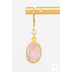 Behold these lovely gold-leafed pink Peruvian opal drop earrings! They exude understated elegance and add a modern feminine touch to your look. They are easily dressed up or down, and are perfect for any occasion. Beautiful, smooth, gold-leafed pink Peruvian opal bezels. These beautiful stones have natural patterns in shades for pink, grey, white, dusty rose pink coral pink, black and white. Gold-plated lever backs for a secure and comfortable fit. 1.75 inches longThese unique and beautiful earr Elegant Opal Jewelry, Elegant Opal Jewelry With Natural Stones, Elegant Gold Jewelry With Pink Opal, Elegant Pink Opal Jewelry Gift, Elegant Pink Opal Jewelry For Gift, Elegant Pink Opal Oval Jewelry, Elegant Pink Opal Jewelry With Natural Stones, Handmade Elegant Pink Opal Jewelry, Elegant Handmade Pink Opal Jewelry