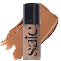 Dew Bronze Soft-Focus Effortless Liquid Bronzer - Saie | Sephora Saie Bronzing Drops, Race Makeup, Bronze Drops, Liquid Bronzer, Bronzer Makeup, Dream Makeup, Makeup Wishlist, 2024 Wishlist, Makeup List