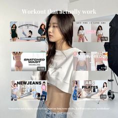 #workout #pilates #bodycare #health #wonyoungmotivation #wonyoungismtips #followformore Gym Outfit Cute, Kpop Abs Workout, Korean Workouts Exercises, Wonyoungism Workout, Pilates Results, Making Assumptions, Kpop Workout, Pilates Workout Videos