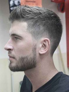 Spring Haircuts, Hair Cuts 2017, Men's Short Hair, Mens Fade, Men Haircut Styles, Haircut Inspiration, Makijaż Smokey Eye, Mens Haircuts Fade, Corte De Cabelo Masculino