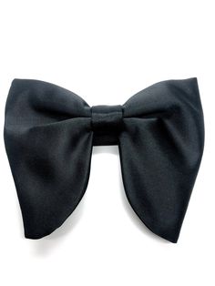 Large Classic Black Bow Tie - SONSON® Classic Bow For Black-tie Events, Black Bow Ties For Black-tie Events, Solid Black Tie Bow With Ties, Black Wedding Bow Tie With Adjustable Back, Black Standard Tie With Bow, White Pocket Square, Traditional Bow, Black Bow Tie, Cultural Celebration