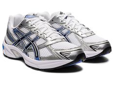 Women's GEL-1130 | White/Periwinkle Blue | Sportstyle | ASICS Asics Gel 1130, White Periwinkle, Pretty Shoes Sneakers, Netball, Cute Sneakers, Hype Shoes, Girly Shoes, Asics Shoes, Swag Shoes