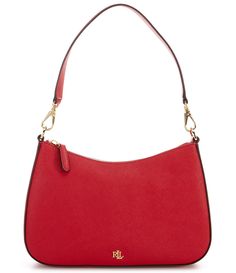 Shop for Lauren Ralph Lauren Danni 26 Crosshatch Leather Medium Shoulder Bag at Dillard's. Visit Dillard's to find clothing, accessories, shoes, cosmetics & more. The Style of Your Life. Ralph Lauren Style, Dillard's, Metallic Logo, Leather Top, Lauren Ralph Lauren, Leather Shoulder Bag, Clothing Accessories, Zip Pockets, Latest Trends