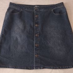 Size 14 Denim Skirt By Style&Co. Jean Skirt, Women's Style, Denim Skirt, Womens Skirt, Color Blue, Skirt, Women Shopping, Blue, Color