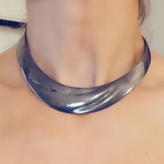 Vintage Taxco Sterling Silver Cuff Choker Necklace. In Excellent Condition. Sterling Silver Cuff, Vintage Silver, Womens Jewelry Necklace, Vintage Ladies, Choker Necklace, Vintage Jewelry, Bangles, Cuff, Jewelry Necklaces